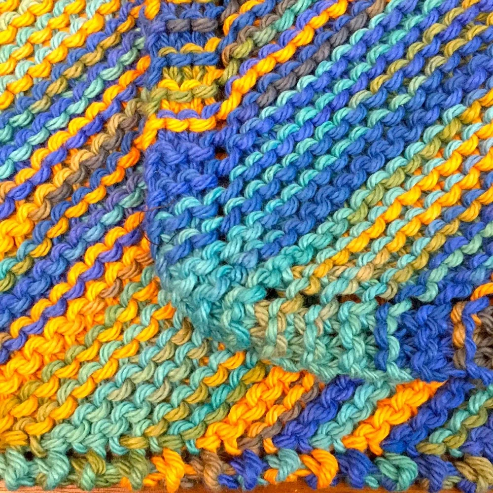 Handmade Organic Cotton Washcloth Trio